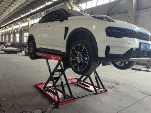 Trpahlawan 2025 peralatan toko Perbaikan Mobil kualitas tinggi pabrikan Tiongkok pengangkat gunting ketinggian angkat mobil 1200 MM warna kustom - Product Image 4