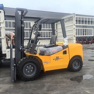 HH Kr50 Four-wheel Electric Mini Forklifts Pneumatic <strong>Tires</strong> Seated Operation Excellent Performance For Warehouse - Product Image 1