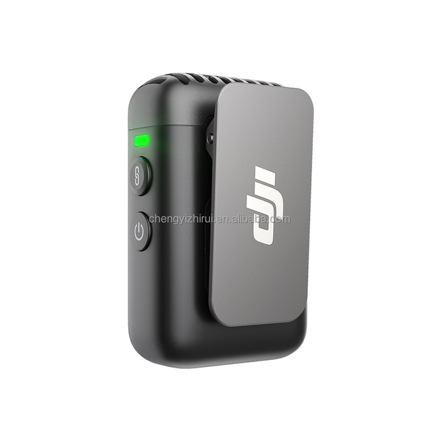 New Original Mic 2 (2 TX + 1 RX + Charging Case) Lavalier Microphone 14-Hour Internal Recording 32-bit Float Noise Cancelling