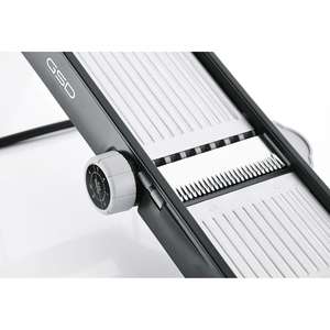 GSD Profi Mandoline aus Edelstahl mit schwarzem Rahmen - Product Image 4