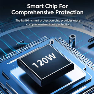 120W急速GaN充電器ヘッド ウルトラ充電器 3USB <span class=keywords><strong>2</strong></span> Type-C <span class=keywords><strong>3</strong></span>.1A ユニバーサル旅行用アダプター 電気イヤホン 携帯電話 - Product Image 4