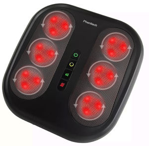 Phenitech Interlligent Masajeador electrónico de pies Pedicura Máquina de desintoxicación Calentamiento Reflexología Vibración Shiatsu Masajeador de pies - Product Image 1
