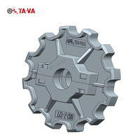 2025 Hot SaleSS881 Series Moulé Split Drive(idler) Pignon YA-VA Pièces de convoyeur Chaîne de table en acier