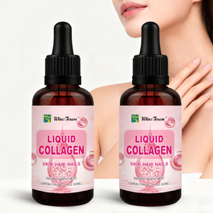 Wins Town Biotin <b>Collagen</b> Drops 60ml Type I & III <b>Collagen</b> Keratin Biotin B7 <b>Liquid</b> Drops for Hair Skin Nail Herbal supplements - Product Image 1