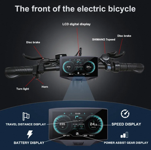Nueva Bicicleta Eléctrica Deportiva de Montaña de Alta Velocidad con Motor Trasero de 24 Pulgadas y Neumáticos Anchos, Batería de Litio de 24V 9.5AH - Product Image 3