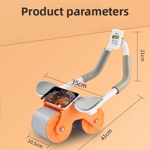 Vente en gros usine transfrontalière : Équipement de <span class=keywords><strong>fitness</strong></span> avec support de coude et roue abdominale à retour automatique et minuteur, <span class=keywords><strong>pour</strong></span> hommes et femmes, origine Yongkang - Product Image 4