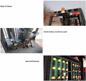 מבצע מיוחד מלגזה 4x4 1.5 טון 2 טון 3 טון מחיר מפעל מלגזות חשמליות רבי מכר אופציה לתקציב נמוך - Product Image 5