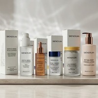 Kit de Soins Fermentés Tendance pour Peau : Sérum VC, Crème au Rétinal, Gommage Corporel, Lotion – Marque Privée, Vente en Gros, OEM – Routine Beauté