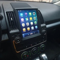 Lecteur dvd stéréo multimédia de voiture Android de style Tesla pour système de navigation gps Land Rover Freelander 2 2007-2015