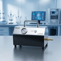 Pompe à vide sans huile 30W en acier inoxydable 304, pompe de filtration de laboratoire à membrane, drainage direct pour tests microbiens en laboratoire