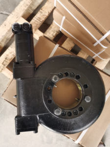 DCウォームデュアル軸24Vシステムギアベアリングレートドライバー速度油圧カルーセル旋回ドライブを備えたソーラーモータートラッカー用にスルー - Product Image 2