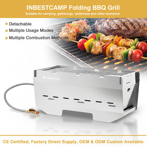 Barbecue fumoir haute performance avec grilles intégrées pour Patio <span class=keywords><strong>Chef</strong></span> Custom - Product Image 1
