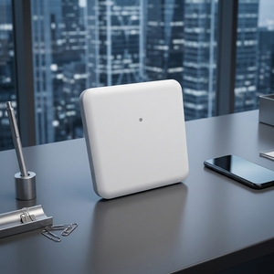 AIR-AP2802I-B-K9 Point d'accès 802.11ac Wave 2 avec <span class=keywords><strong>CleanAir</strong></span>, 4x4:3, antenne interne, 2xGbE, Domaine Réglementaire B, Neuf et Original - Product Image 1