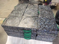 Plaques de support de levage et de protection de base de grue en UHMWPE de 50 mm à haute résistance aux chocs avec service de découpe