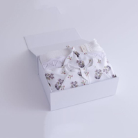 Ensemble de couverture pour nouveau-né personnalisé, boîte cadeau, emballage, tricot par Sublimation, couverture d'emmaillotage pour bébé, emballage, boîtes cadeaux