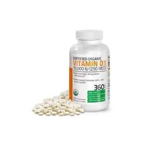 Calcium Carbonate Breast Health Nutritonal Supplement 10000 Iu Vitamin D3 Tablets
