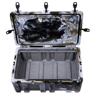 Boîte à outils Kuer 130L en LLDPE moulée par rotation, étanche, pour l'extérieur, avec loquets - Product Image 2