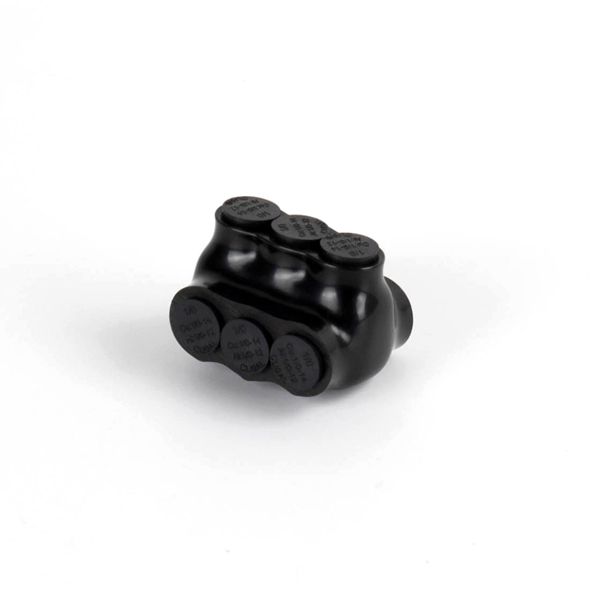 3-портовый изолированный многоразовый соединительный провод 1/0-14AWG 3/16 ''шестигранный разъем алюминиевая медная проволока двухсторонние соединители