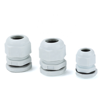 Presse-étoupes en nylon étanches IP68 personnalisées presse-étoupe en plastique PVC certifié RoHS avec certification RoHS