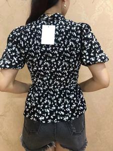 Nuevo Modelo de Blusa de Poliéster para Mujer, Estilo Coreano Vintage, Cuello Mao Largo Tejido - Product Image 2