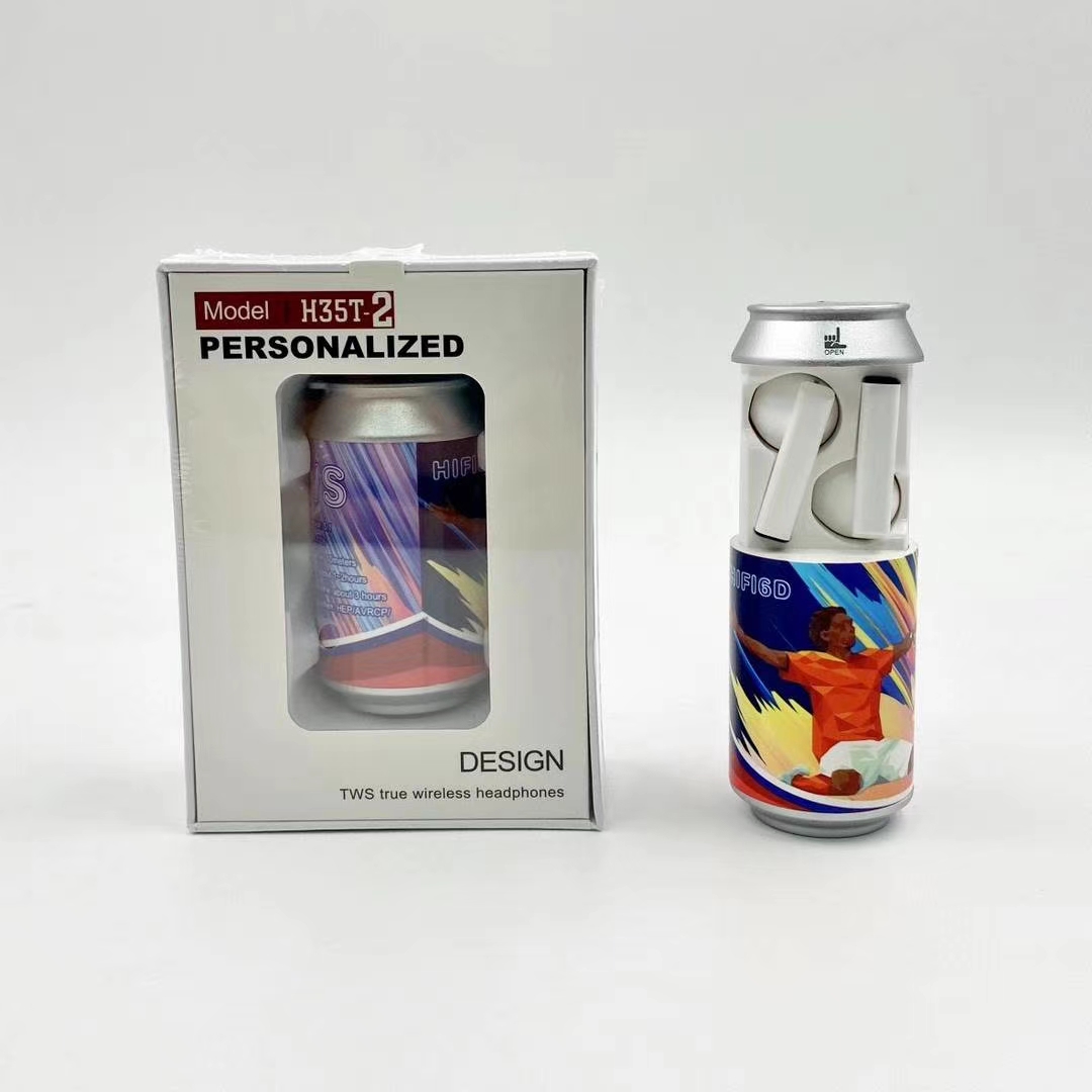 Wholesale cola cans Waterproof IPX3  tws Wireless earphone & headphone & accessories