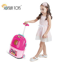 Coiffeuse de princesse Convertible, ensemble de jouets à roulettes, ensemble de jeu de rôle Portable avec accessoires pour enfants