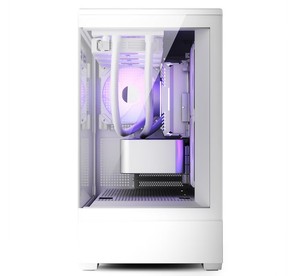 Boîtier PC Gaming <span class=keywords><strong>Aigo</strong></span>-Xingcan-Lan MATX avec support de refroidissement liquide 360 mm et vue panoramique à 270 degrés - Product Image 2