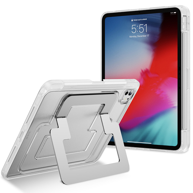 TPU shockproof Case for iPad Pro 11 Inch 2024 M4 built in folded stand