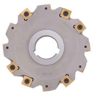 Outils de fraisage à plaquettes de coupe et de rainurage 125-12 pour le travail des métaux - Product Image 2
