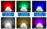 Diode LED Jstronic haute puissance 1W 3W 5W UV rouge bleu vert jaune orange blanc violet rose pour l'éclairage