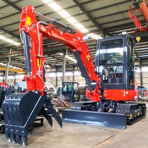 รถขุดขนาดเล็กจากจีน 3.5 ตัน 3 ตัน เครื่องยนต์คูโบต้า รถขุดขนาดเล็ก มาตรฐาน CE EPA Euro 5 รถขุดขนาดเล็กสำหรับขาย รถขุดสำหรับงานฟาร์ม - Product Image 4