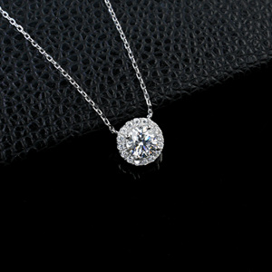 Collar de Plata 925 con Diamante Cultivado en Laboratorio, Regalo Popular y de Alta Demanda, Esencial para Regalar, Regalo para Citas, Moderno y Elegante - Product Image 5
