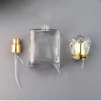 2022 nouveau design décoratif personnalisable 100 120 150 ml diffuseur de parfum vide désodorisant bouteille en verre transparent avec boîte