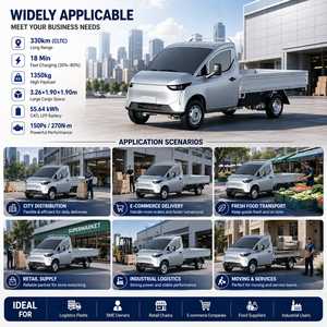 Fabricante Chino de Camiones Eléctricos de Carga, Camión Ligero Eléctrico de 150HP, 330km de Autonomía, Vehículo Comercial de Carga - Product Image 2