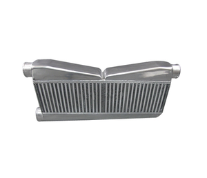 Evrensel Intercooler ikiz Turbo FMIC Intercooler <span class=keywords><strong>2</strong></span>-in-1-out için uygun Mustang Camaro - Product Image 2