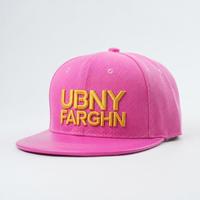 Gorras Snap Back con ala de cuero de 6 paneles, gorras de béisbol personalizadas con estilo de ala plana, Sombreros con logotipo bordado 3D personalizados