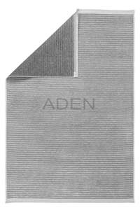 Alfombra de Chenilla a Rayas Gris Luna, Venta al por Mayor, 7mm, Lavable, Antideslizante, Ecológica, Apta para Mascotas, Poliéster y Algodón, Moderna, de Pelo Corto - Product Image 2