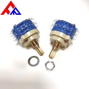 Nuevo Interruptor Rotatorio Personalizado de 29 mm, 2 Polos, Multicapa, 24 Bits, con Eje Moleteado, Interruptor de Posición Metálico - Product Image 4