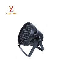 Projecteur PAR RGB 3-en-1 54 LED 7 canaux DMX512 Maître Esclave 25 ° /45 °   Projecteur de scène à angle de faisceau étroit