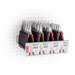 Pince Usag 150 Ax Sh20, largeur de mâchoire 3 pouces, pointe lisse 1/4 pouce, qualité industrielle, acier au chrome-vanadium, mesure impériale - Product Image 1