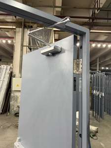 Ticari yanmaz çıkış kapısı yanmaz kapı çelik galvanizli UL galvanizli çelik yanmaz kapı - Product Image 5