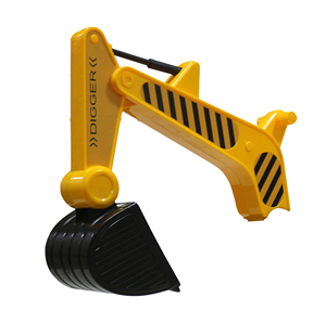 Jouets enfants monter sur la voiture 3 en 1 jaune avant/arrière musique manipulable bras marque Assurance - Product Image 5