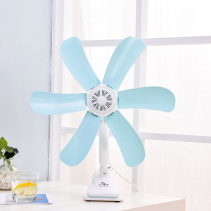 พัดลมหนีบ 6 ใบพัด ยี่ห้อ Qifeng ขนาด 6 นิ้ว สำหรับใช้ในบ้าน พร้อมแหล่งจ่ายไฟ - Product Image 4