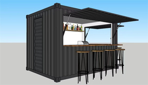 ISO <span class=keywords><strong>10ft</strong></span> cửa hàng container lưu trữ container để bán - Product Image 2