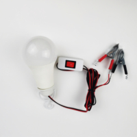 Ampoule LED SMD 5730 12W 12V CC avec culot E27/B22, 960 lumens, blanc pur, matériau PC, pour usage en entrepôt