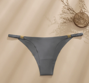 Culottes string sans couture taille basse pour femmes, séchage rapide, respirantes, fines, tricotées, pour usage quotidien - Product Image 3