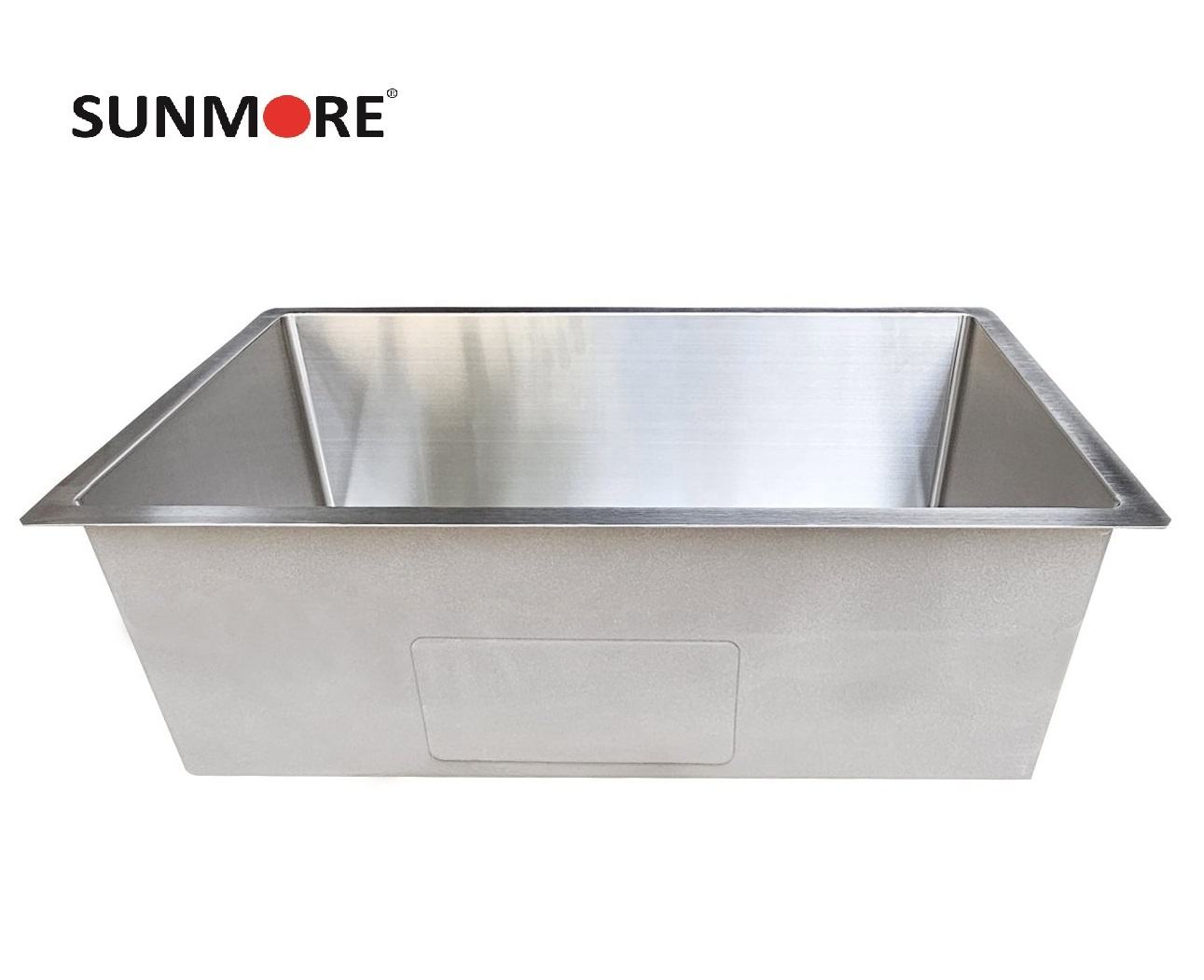 Customized Stainless Steel Kitchen Sink Bowl Single Bowl Modern Kitchen Basin Hot Sale from Vietnam