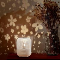 Projecteur personnalisé ABS Lumière murale LED Veilleuse Projection de lumière-rhyme USB Ciel Table Étoile Mini Lampe de projection musicale colorée