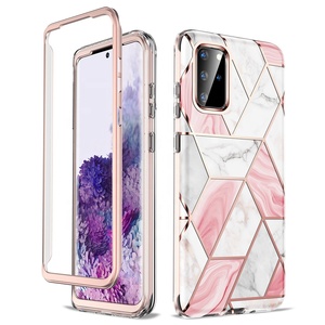2022 cover per telefono cellulare IMD a doppio strato per PC TPU campione gratuito per <span class=keywords><strong>Samsung</strong></span> <span class=keywords><strong>S22</strong></span> <span class=keywords><strong>S22</strong></span> custodia per telefono in marmo Ultra S20FE S20 S20 - Product Image 2