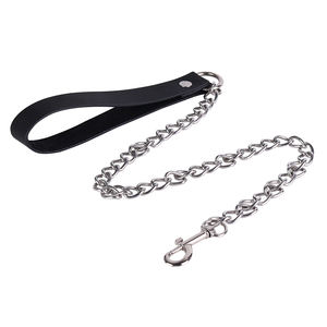 Collier de jeu FX-XQ9001 maître et soumis accessoire de jeu BDSM en cuir véritable adapté aux jouets sexuels masculins et féminins - Product Image 5